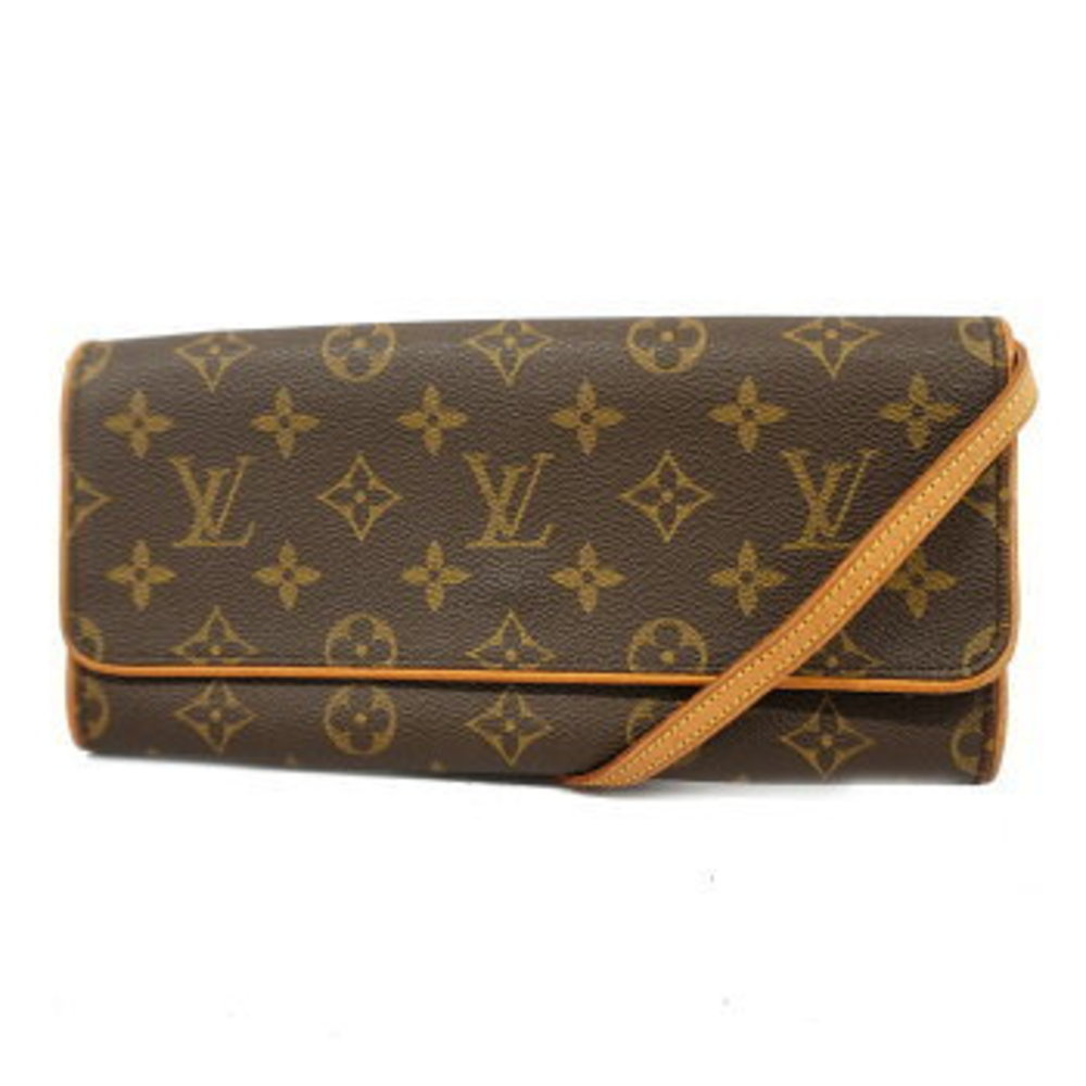 Louis Vuitton Monogram Pochette Twin GM Shoulder Bag